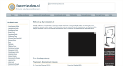 Desktop Screenshot of eurowisselen.nl